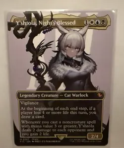 Magic Final Fantasy Commander Y’shtola & G’raha Tia Borderless MTG Lot of 2 - Image 3