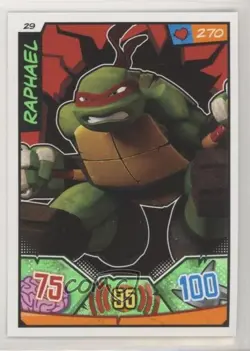 2014 Teenage Mutant Ninja Turtles - Mayhem Trading Card Game Raphael #13 07oj - Image 1