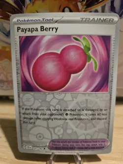 Pokemon Payapa Berry 141/142 Reverse Holo Stellar Crown Uncommon Card - Image 1