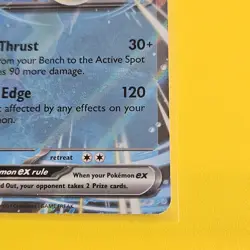 Keldeo ex 030/086 White Flare Double Rare Half Art Pokemon Card Near Mint - Image 2