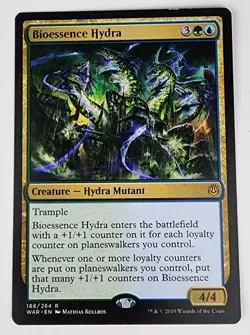 MTG Bioessence Hydra War of the Spark 186/264 Regular Rare - Image 1