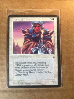 Played Knights of Thorn The Dark Mtg Magic the Gathering - Image 1