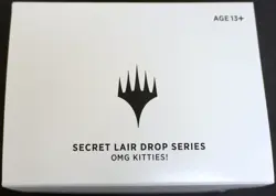 New Sealed Magic the Gathering Secret Lair Drop Series OMG KITTIES! MTG Wizards 630509914340 - Image 2