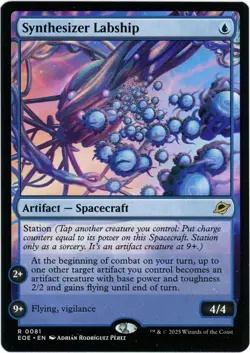 4x Synthesizer Labship - MtG Edge of Eternities - NM - Image 1
