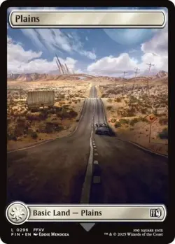Plains (0296) - Near Mint MTG Universes Beyond: FINAL FANTASY - Image 1