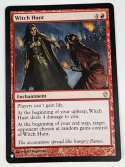MTG Witch Hunt Commander 2013 133/356 Regular Rare - Image 1
