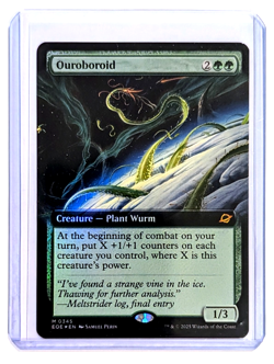 Ouroboroid M 0345 Extended Art FOIL MTG Edge Of Eternities EOE EN NM/M - Image 3