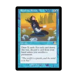 WOTC MtG Onslaught Read the Runes (R) (Foil) VG- - Image 1