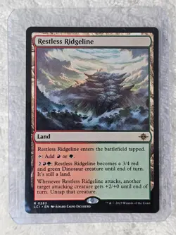 MTG Restless Ridgeline #283 The Lost Caverns of Ixalan Magic Card Rare NM - Image 4