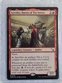 MTG Krenko, Baron of Tin Street #135 Murders at Karlov Manor Magic Card Rare NM - Image 4