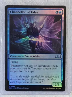 MTG Chancellor of Tales FOIL #45 Wilds of Eldraine Magic the Gathering U NM - Image 5