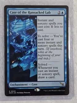 MTG Case of the Ransacked Lab #45 Murders at Karlov Manor Magic Card Rare NM - Image 4