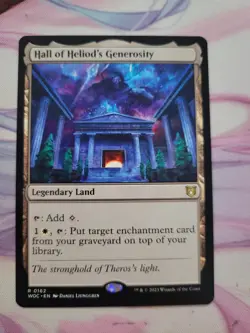 Hall of Heliod's Generosity 0162 Wilds of Eldraine Commander - LP - MTG - Image 1