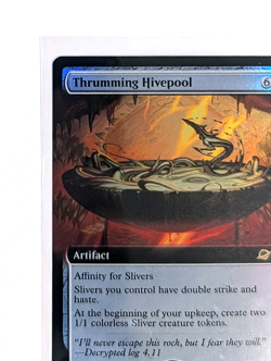 Thrumming Hivepool R 0356 Extended Art FOIL MTG Edge Of Eternities EOE EN NM/M - Image 2