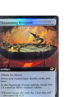 Thrumming Hivepool R 0356 Extended Art FOIL MTG Edge Of Eternities EOE EN NM/M - Image 3