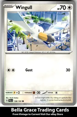 Wingull #158/193 SV02: Paldea Evolved Pokemon Common - Image 1