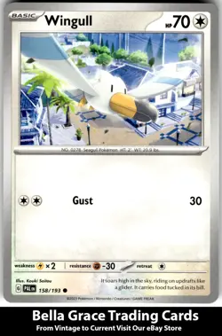 Wingull #158/193 SV02: Paldea Evolved Pokemon Common - Image 1