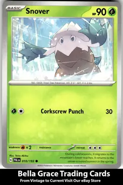 Snover #010/193 SV02: Paldea Evolved Pokemon Common - Image 1
