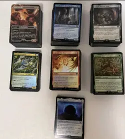 🔥BLIND PACK OF 30 MTG LOTR NMOB CARDS! RARE,UNCOMMON,LEGENDARY, FULL ART!!🔥 - Image 3