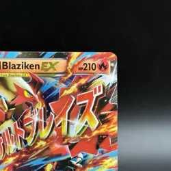Pokemon TCG M Blaziken EX Black Star Promo XY86 Ultra Holo Rare - Image 2