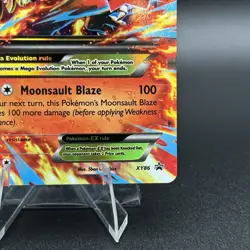Pokemon TCG M Blaziken EX Black Star Promo XY86 Ultra Holo Rare - Image 4