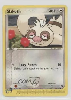 Slakoth Pokemon EX Sandstorm #80 2003 12ka - Image 1