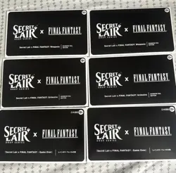 MTG Secret Lair x Final Fantasy Foil+Non-Foil Card Set ENG+JPN - Image 1