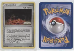 Full Flame Reverse Foil Pokemon EX Legend Maker #74 2006 9ad - Image 3