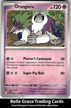 Oranguru #094/193 SV02: Paldea Evolved Pokemon Uncommon - Image 1
