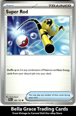 Super Rod #188/193 SV02: Paldea Evolved Pokemon Common - Image 1