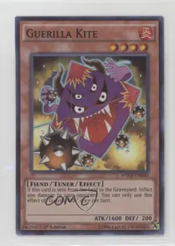 Guerilla Kite 1st Ed. YuGiOh World Superstars #WSUP-EN040 00jz - Image 1