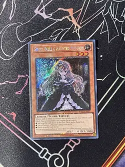 Ghost Belle & Haunted Mansion Platinum Secret Rare Yugioh Yu Gi Oh RA01 En011 - Image 1