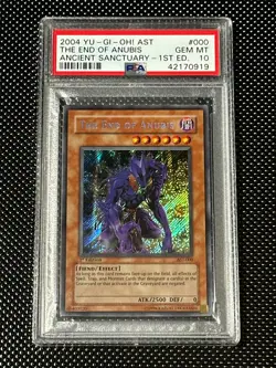 YUGIOH PSA 10 2004 The End of Anubis AST-000 Secret Rare 1st Edition *0919 - Image 1