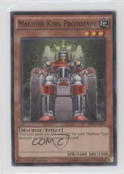 Machine King Prototype 1st Ed. YuGiOh Battle Pack 3: Monster League q5p - Image 1
