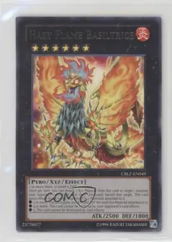 R - Hazy Flame Basiltrice Unlimited YuGiOh Cosmo Blazer #CBLZ-EN049 00jz - Image 1