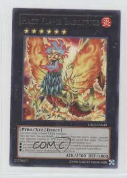 R - Hazy Flame Basiltrice Unlimited YuGiOh Cosmo Blazer #CBLZ-EN049 00em - Image 1