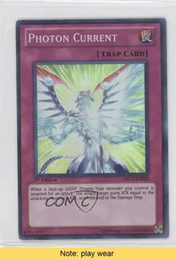 Photon Current 1st Ed. YuGiOh Premium Collection Tin Limited Edition Promo 0e1 - Image 1