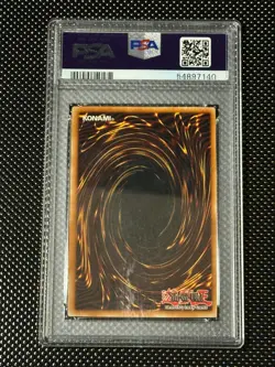 YUGIOH PSA 10 Stone Statue of the Aztecs AST-014 Super Rare 1st Edition *7140 - Image 2