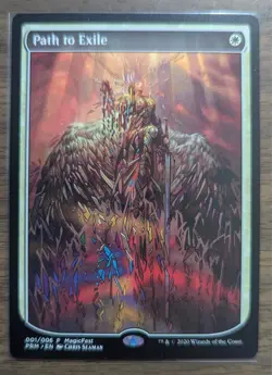 MTG Path to Exile Non-Foil MagicFest Card NM - Image 1
