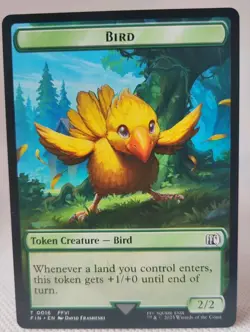 MTG - Hero (0007) Bird (0016) Double-Sided Token - FINAL FANTASY - Image 2