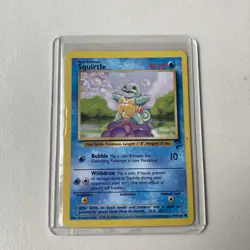 Squirtle Pokemon Card 63/102 Original Base Set TCG excellent Condition - Image 1