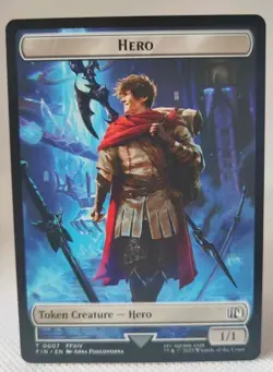 Hero Treasure Token T #7 / #23 | Final Fantasy TFIN | MTG - Image 1