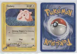 Clefairy Pokemon e-Card Series Expedition #101 2002 08qv - Image 3