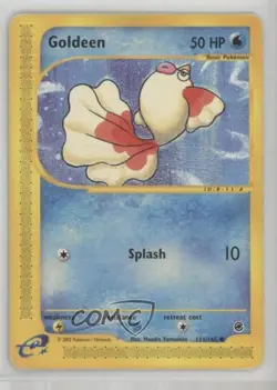 Goldeen Pokemon e-Card Series Expedition #111 2002 10a3 - Image 1