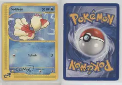Goldeen Pokemon e-Card Series Expedition #111 2002 10a3 - Image 3