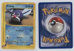 Poliwag Pokemon e-Card Series Expedition #125 2002 10cj - Image 3
