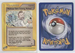 Professor Elm's Training Method Pokemon e-Card Series Expedition #148 2002 0zo4 - Image 3