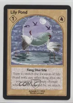 1995 Shadowfist Collectible Card Game Standard Lily Pond 0e3 - Image 1