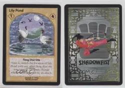 1995 Shadowfist Collectible Card Game Standard Lily Pond 0e3 - Image 3