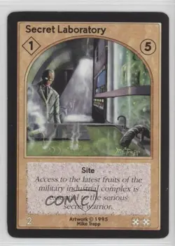 1995 Shadowfist Collectible Card Game Standard Secret Laboratory 0e3 - Image 1
